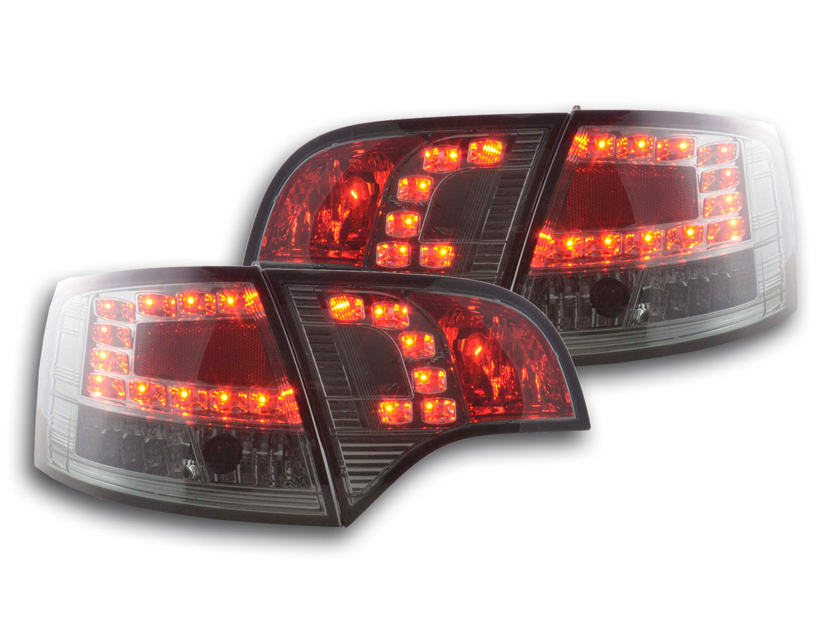 LED Rückleuchten Set Audi A4 Avant Typ 8E 04-08 schwarz LED Rückleuchten Set Audi A4 Avant Typ 8E 04-08 schwarz